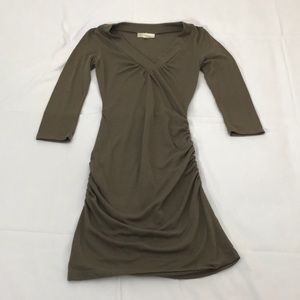 Small Derek Heart Light Green Sweater Dress